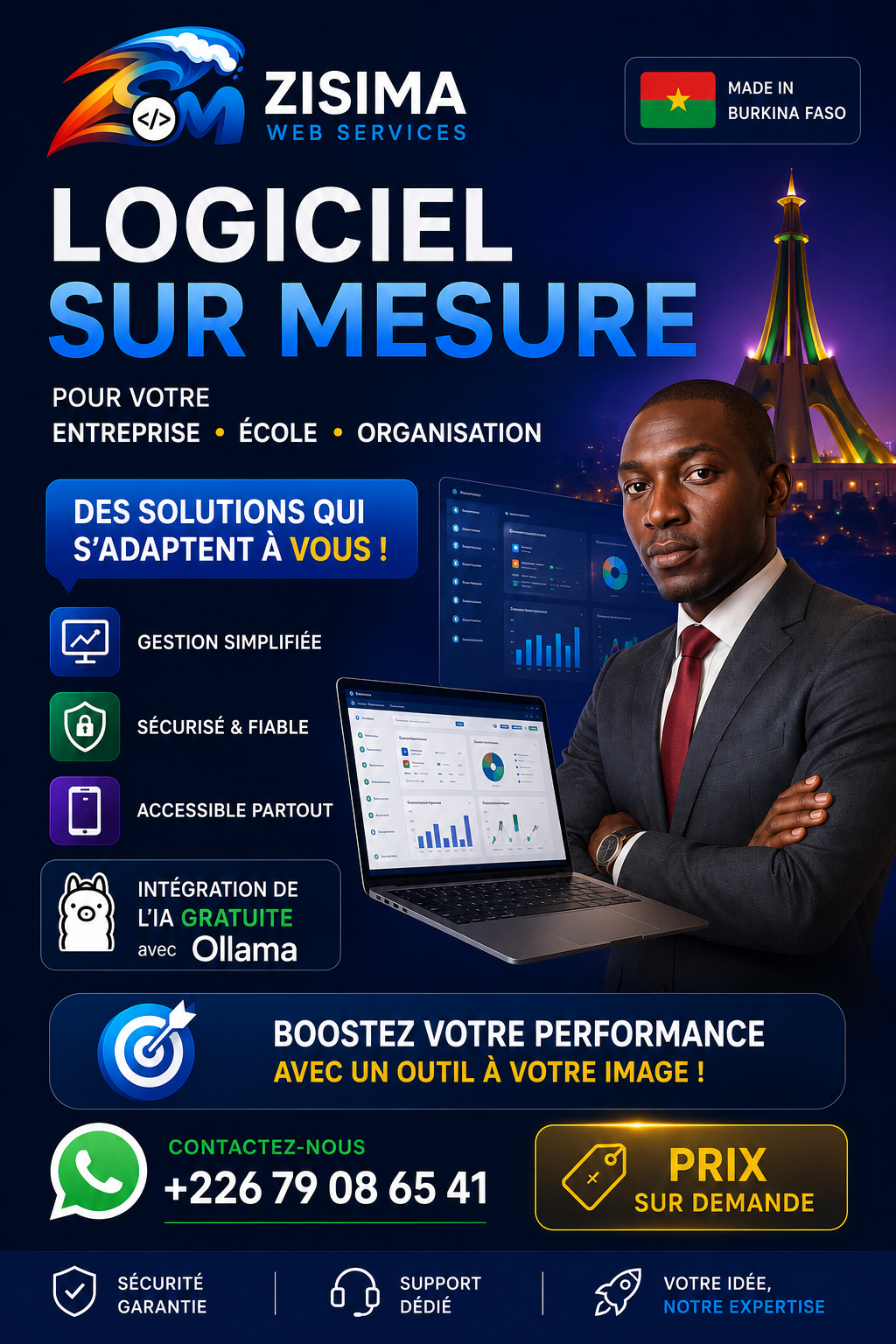 🚀 LOGICIEL SUR MESURE POUR VOTRE ENTREPRISE