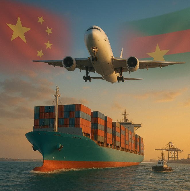 Transport maritime Chine vers Burkina Faso